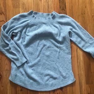 LOFT light blue sweater